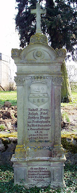 Rudolf Franz Joseph Fidel Wagner v. Frommenhausen